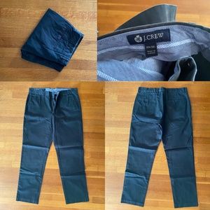 Men's J. Crew black chino 33/32